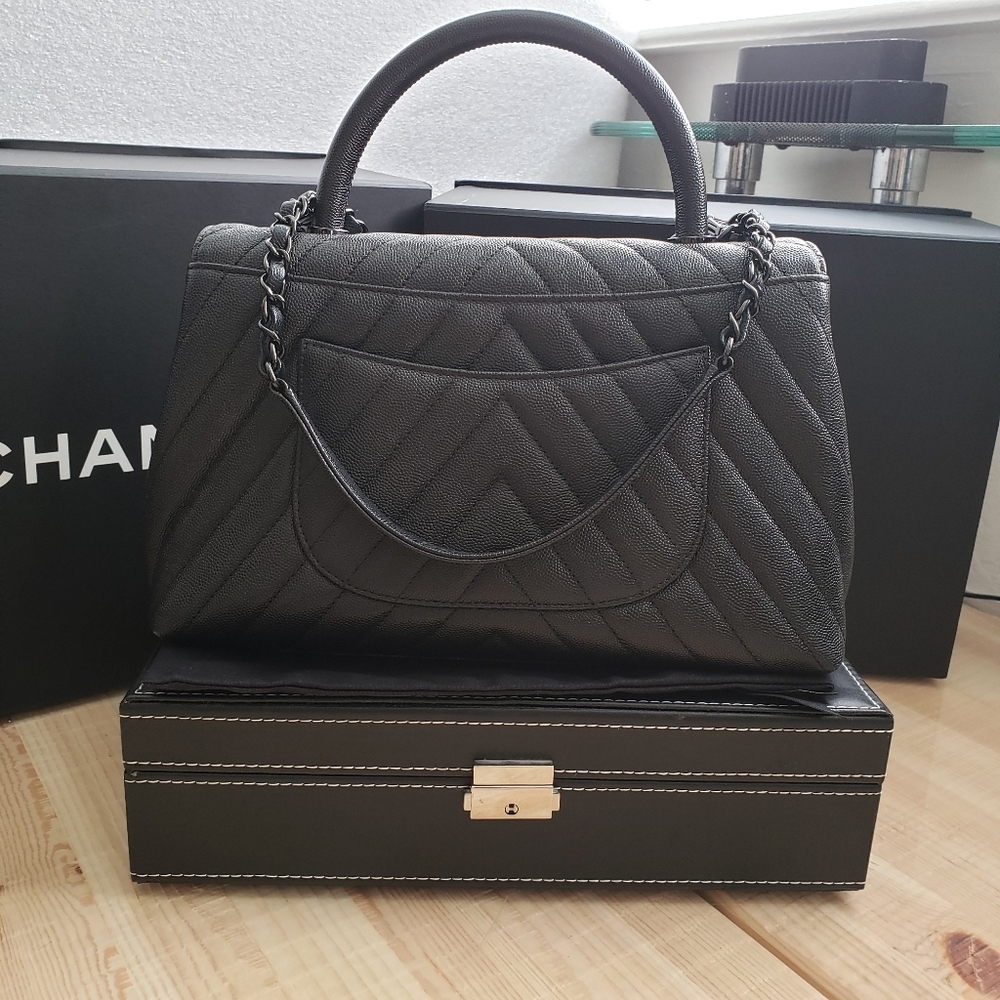 Chanel Coco handle Soblack - Picture 3 of 12